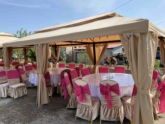 Прокат стол стулья посуды