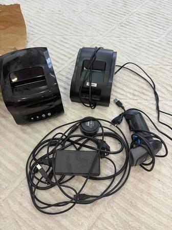 Принтер для чеков , этикеток, сканер
