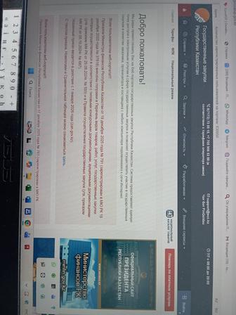 предоставление услуги на портале государственных закупок