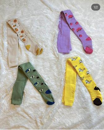 Детские колготки размеры 3-5, 5-7, 7-9 лет