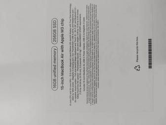 продам Apple MacBook air M3