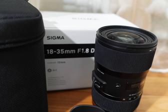 Sigma 18-35mm f/1.8 DC HSM Art для Canon Blackmagic