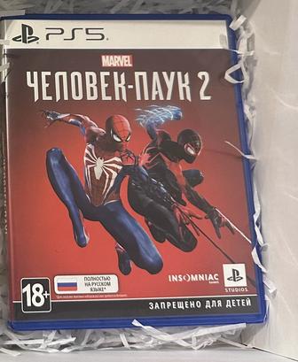 Человек паук 2 игра на PlayStation 5 диск новый