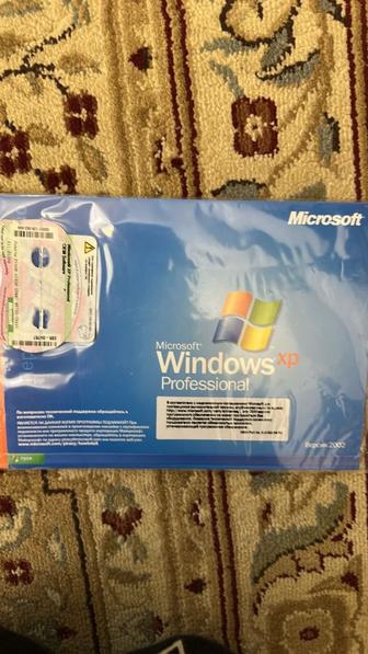 Диск Мicrosoft Windows xp 2002 оригинал