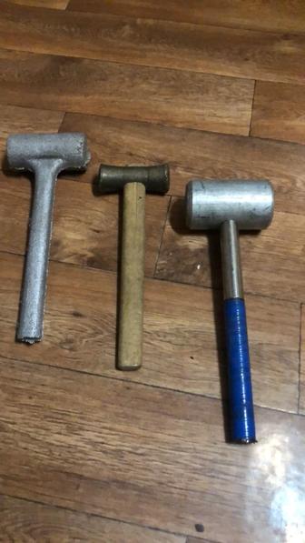 Инструмент молотки из алюминия и латуни