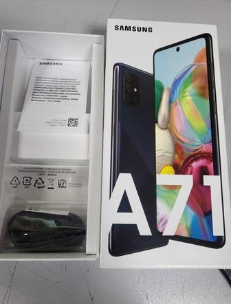 продаю телефон Samsung Galaxy A71 б/у. причина продажи покупка нового теле