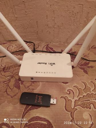 Wi Fi роутер и usb модем для интернета