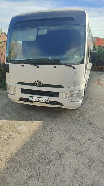 Автобус аренда той, кудалык и пикник и т.д Toyota coaster-22 мест