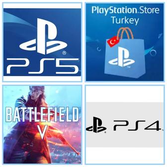 Подписки PSN Турция Украина PS4 PS5 Игры ПК Игры PS Store