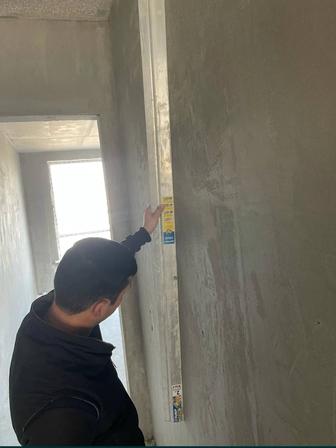 Штукатурка под маяк 90 градус ровные и гладкие стены от 2500