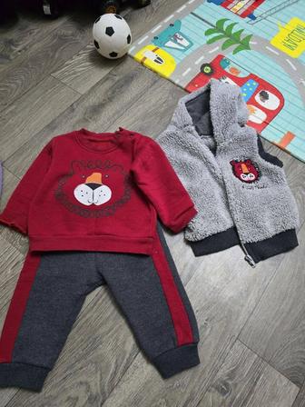 Детский теплый костюмчик