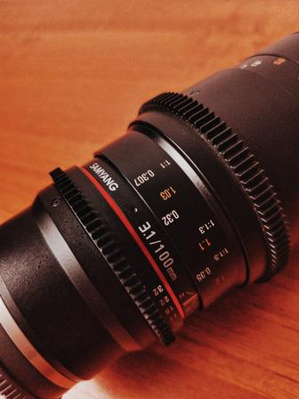 Макро-объектив Samyang 100mm T3.1 Cine для Sony