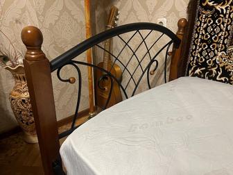 Кровать с матрасом одноместная