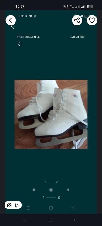 Продам коньки, женские 40-41 размер,в отличном состоянии