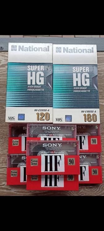 Куплю новые кассеты аудио и видео