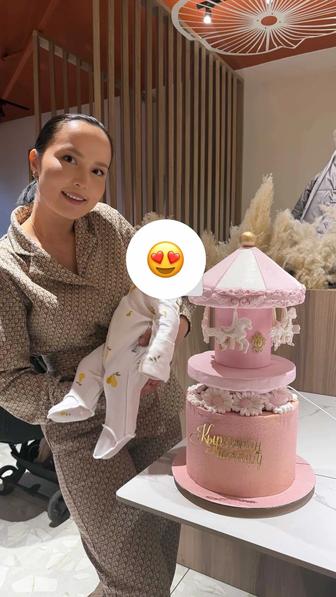 Торт карусель кыркынан шыгару 1 жас