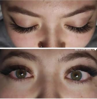 Акция !Наращивание ресниц!