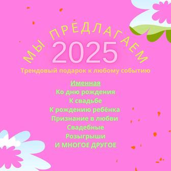 Песня на заказ. Подарок тренд 2025