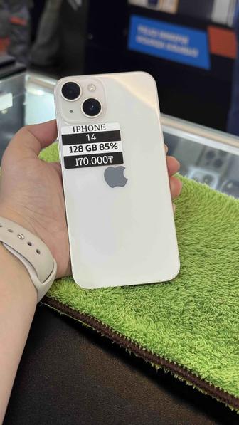 Айфон 14 128Гб 85%-180.000тг