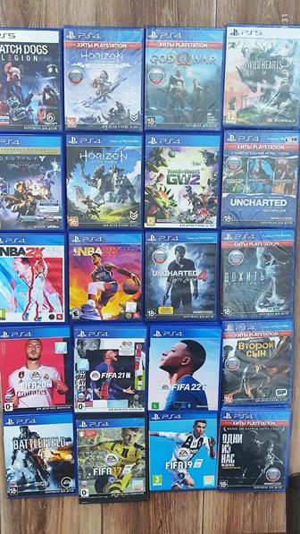 Диски PS4 PS5 Sony PlayStation