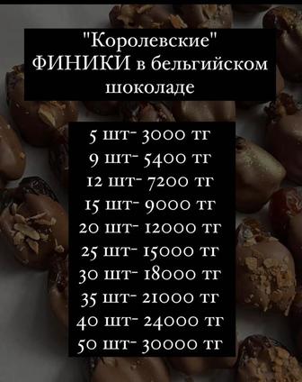 Финики и клубника в шоколаде