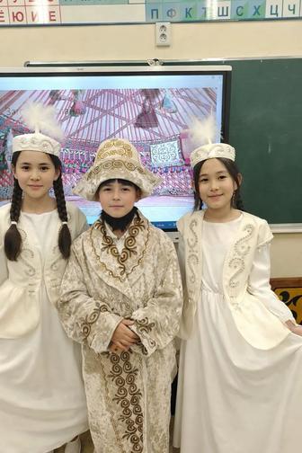 Прокат мужской шапан и шапка Наурыз той 50-52 р