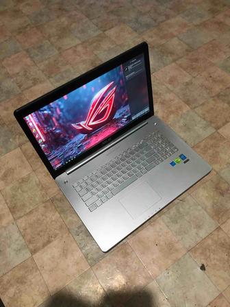 Мощный стильный ASUS Intel i7 ОЗУ 8гб ssd 256гб hdd 1000гб nvidia 17/3 Full