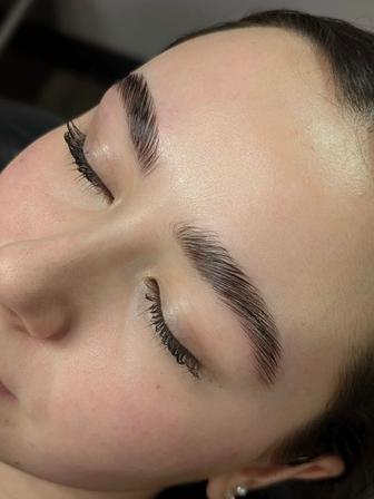 Ишу модель Ламинирование ресниц и бровей