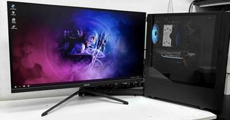 Игровой ПК. i7/GTX1660-6Gb/16Gb/27монитор165Hz/Гарантия 1Год!