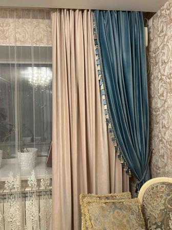 Продам шторы в подарок тюль