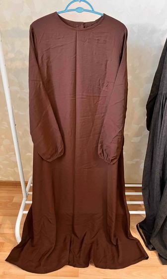 Платье р46-48 натуральный шелк-купра