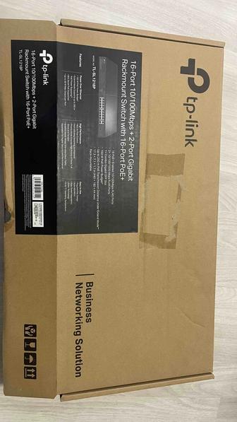 TP-Link TL-SL1218P, 16 портов PoE, новый