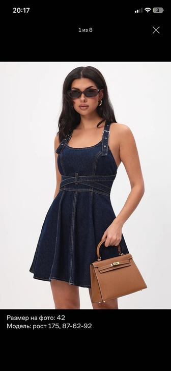 Джинсовый сарафан