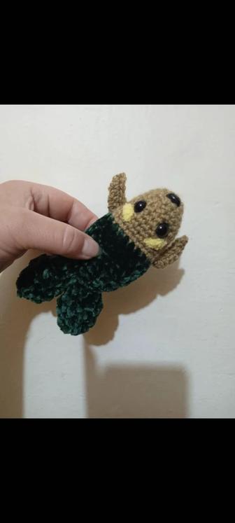 Тюлень вязаная игрушка крючком