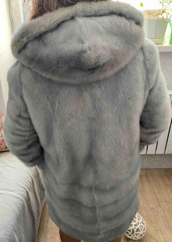 Шуба. Скандинавская голубая норка