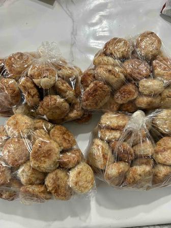 Готовые рыбные котлеты