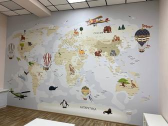 Поклейка обоев разных видов