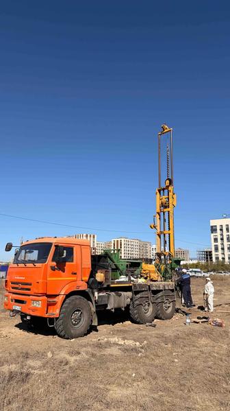 Инженерные изыскания.Геологические работы.Топосъемка.Геодезия. Бурение.