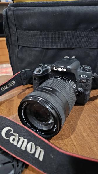 Продам фотоаппарат Canon 77d