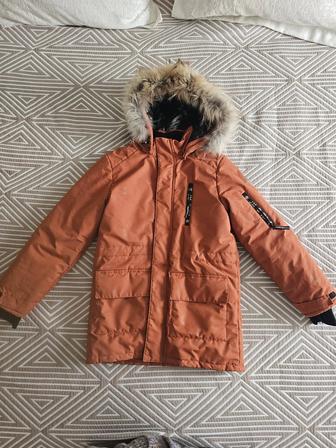 Куртка-парка зимняя для мальчиков на рост 160 см. Производство Россия.
