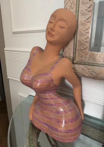 Керамическая статуэтка Решат Кожахметов