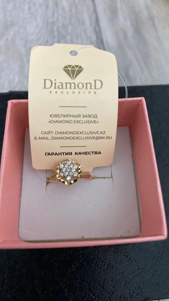 Продам кольцо золотое