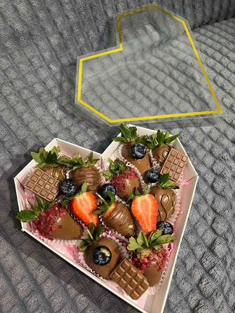 клубника в шоколаде