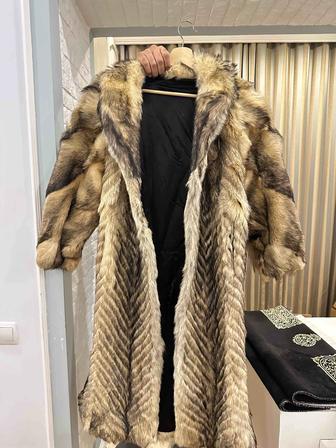 Шуба винтажная натуральная