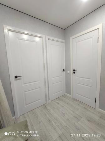 Установка дверей под ключ