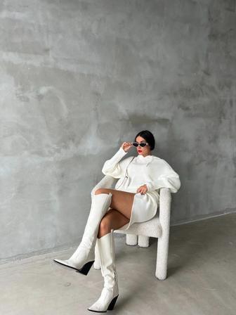 Теплая туника-платье