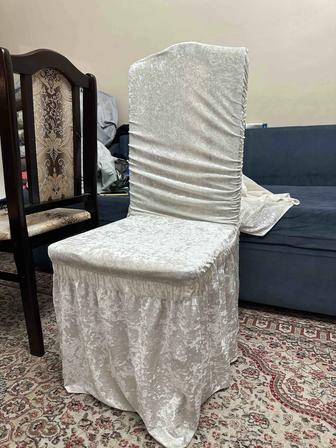 Чехол на стулья с юбкой