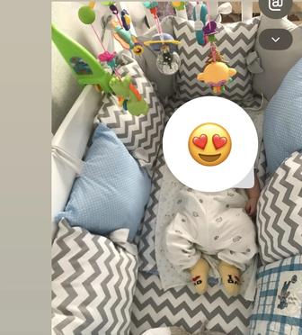 Бортики для кроватки