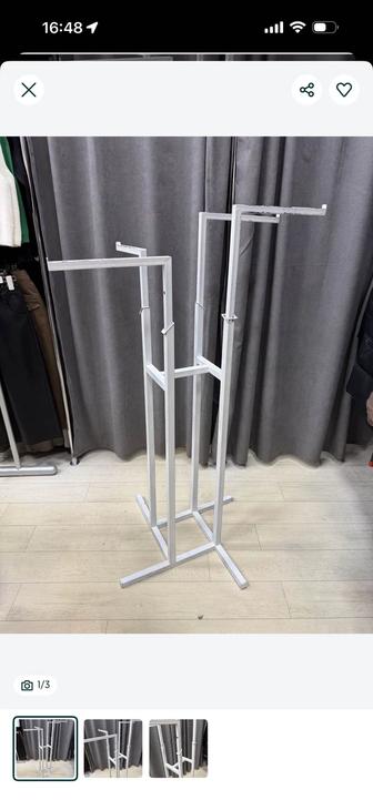 вешалка для одежды, рейл, стойка