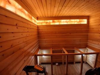 Отделка бань саун